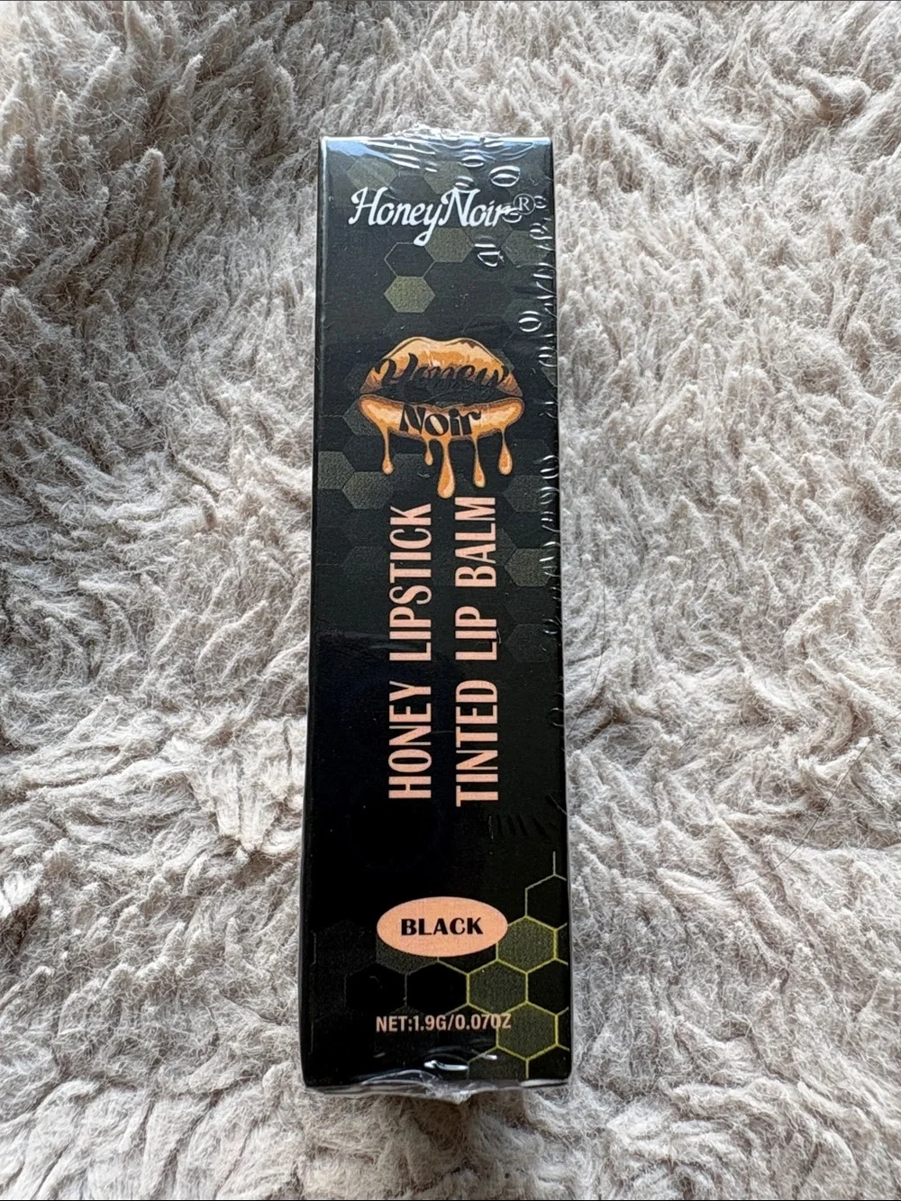 Honey Lipstick Tinted Lip Balm - Black